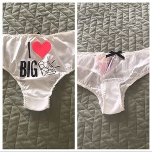 Victoria Secret New White Panty